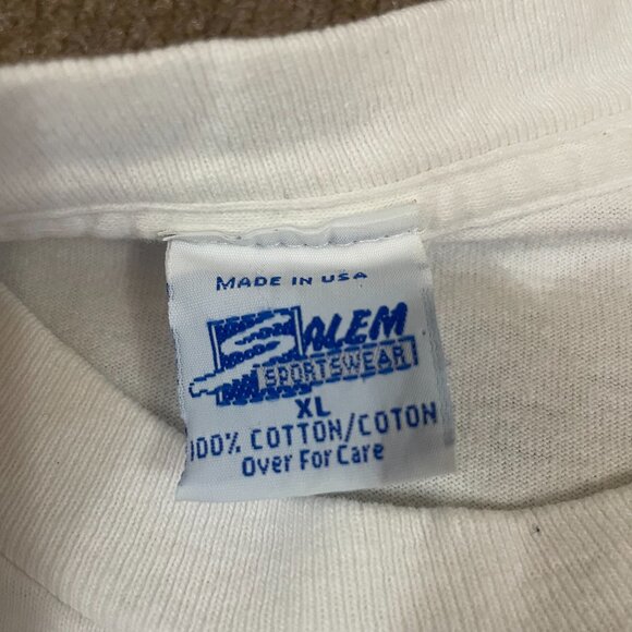 VTG Salem USA Basketball Dream Team T-Shirt White Adult XL Made in USA 90s - Picture 3 of 6